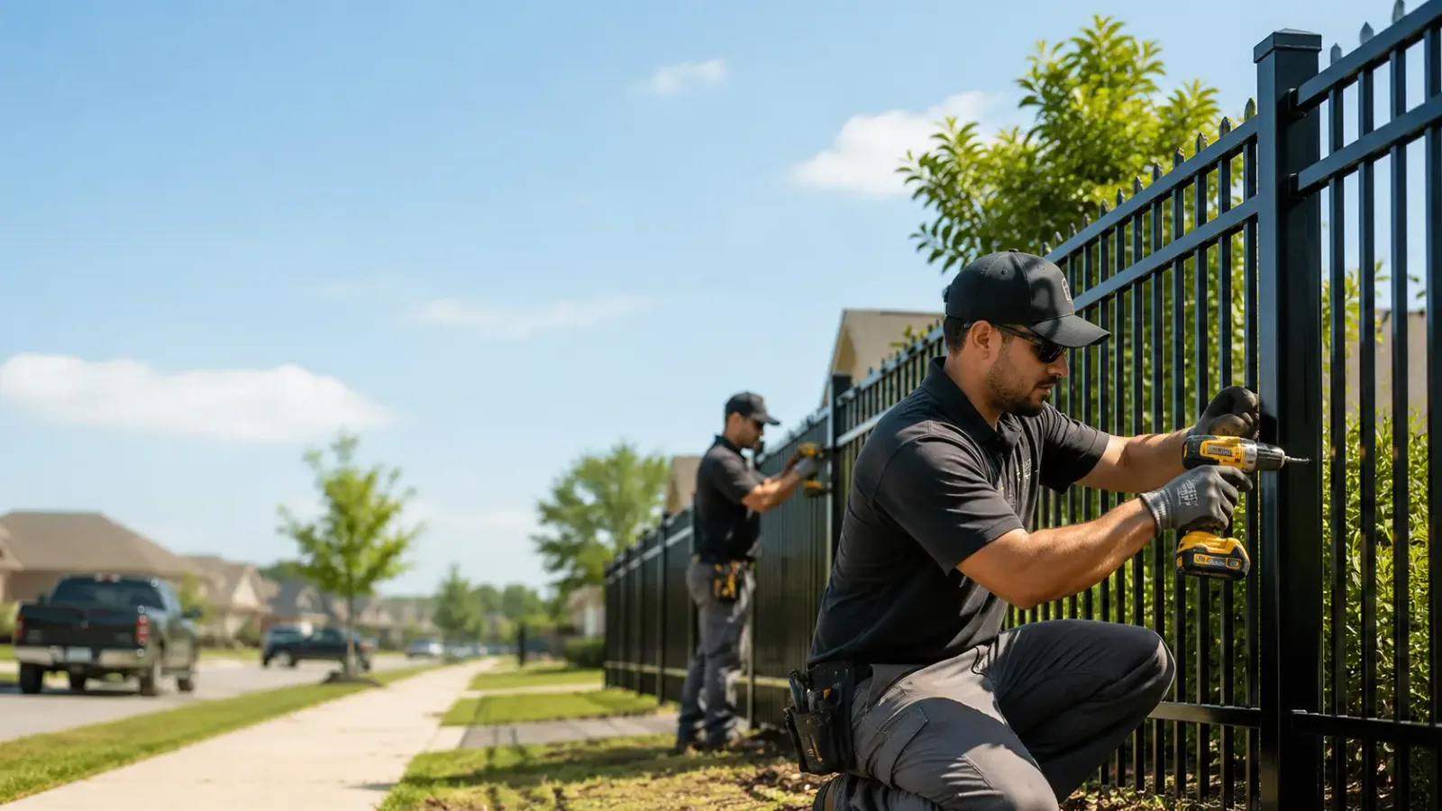 Metal Fence Installation in Raleigh, WV